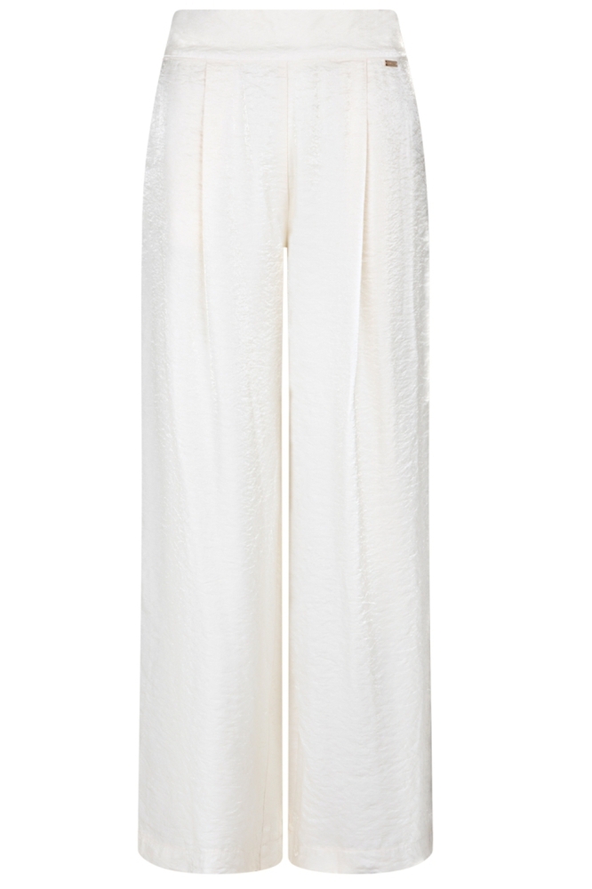 Kimara ecru dames broek | Vooraanzicht
