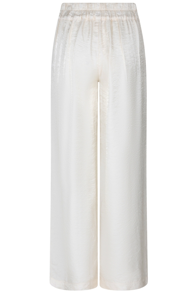 Kimara ecru dames broek | Achteraanzicht