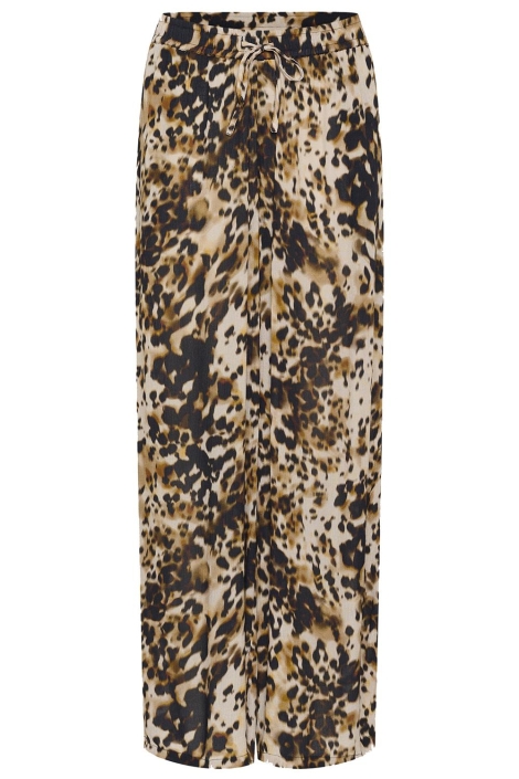 Kaffe beige dames broek | Vooraanzicht
