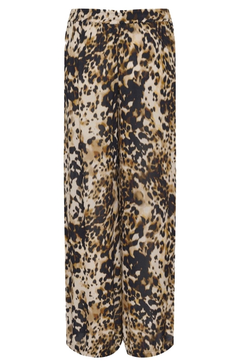 Kaffe beige dames broek | Achteraanzicht