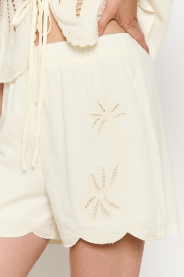 LolaLiza Broek PS EMBRO 06100715 1013 vanilla white