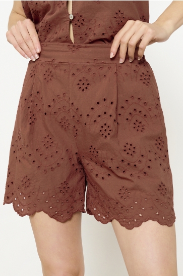LolaLiza Broek PS SPICY 06100718 5303 dark terracotta
