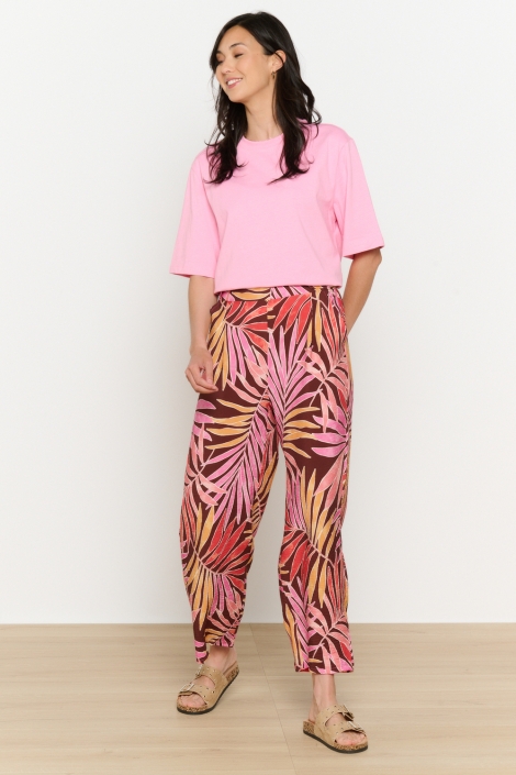 LolaLiza blauwe dames broek | Model