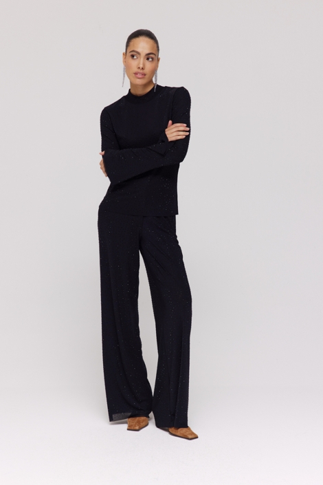 Harper & Yve zwarte dames broek | Model