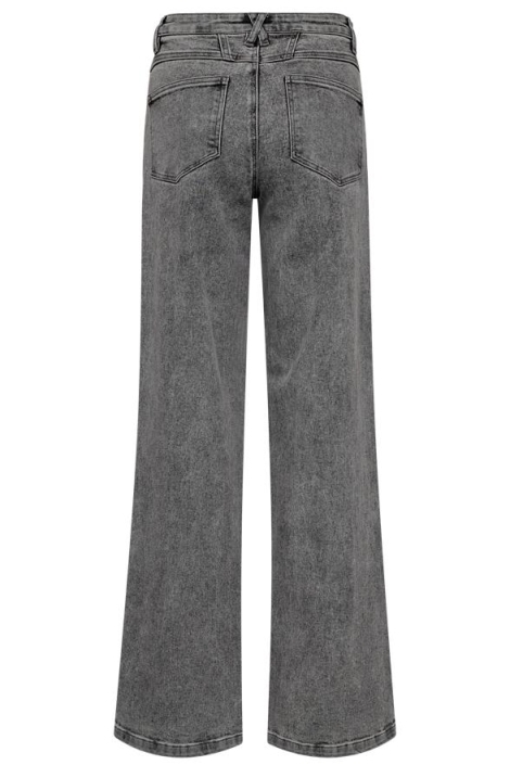 Freequent grijze dames jeans | Achteraanzicht