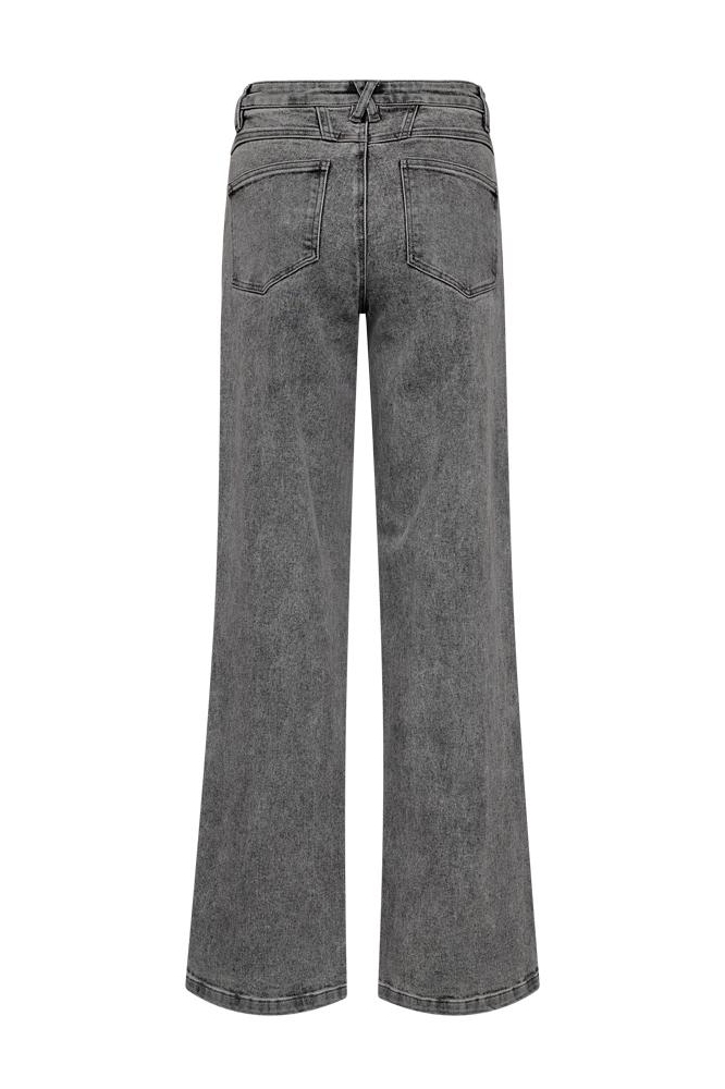 Freequent grijze dames jeans | Achteraanzicht