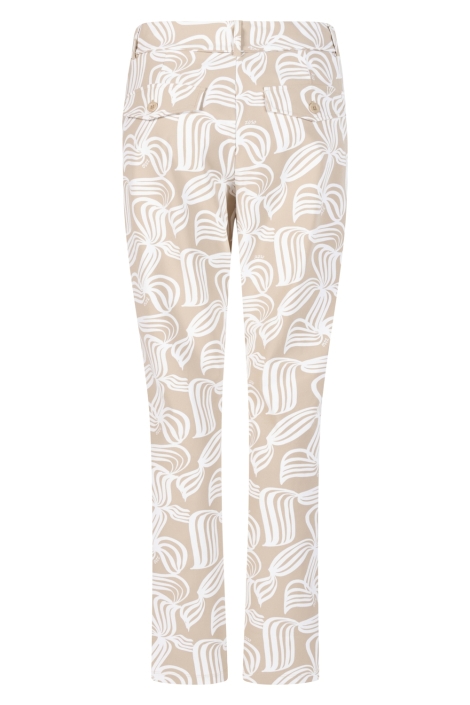 Zoso beige dames broek | Achteraanzicht