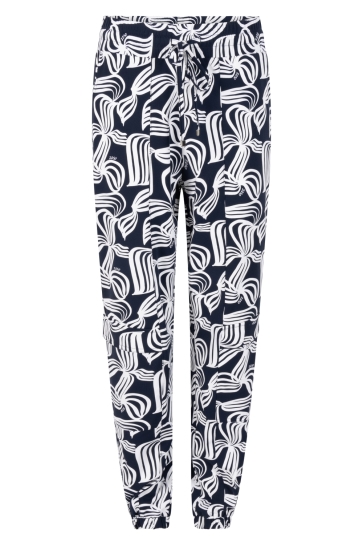 Zoso Broek DORIEN 252 0008-0016 navy/white