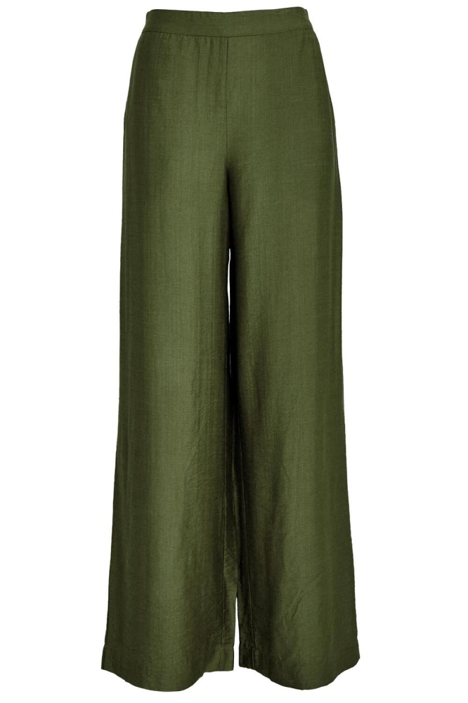 Minus groene dames broek | Vooraanzicht