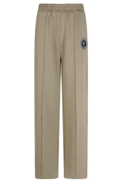 Lofty Manner groene dames broek | Vooraanzicht