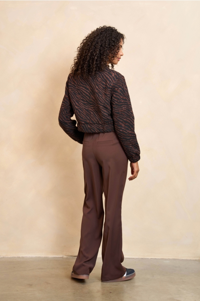 Lofty Manner bruine dames broek | Model
