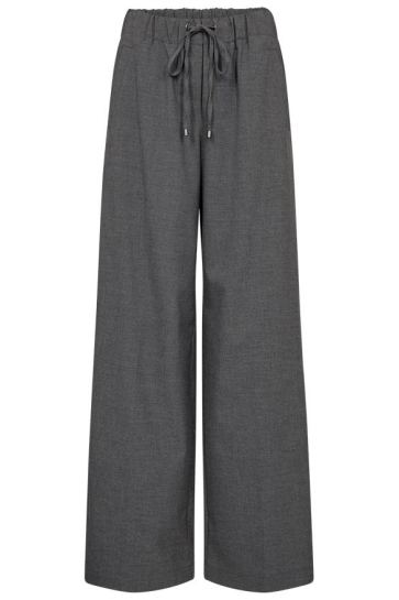 Freequent Broek FQTARMA PANTS 205992 DARK GREY MELANGE