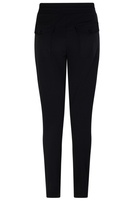 Zoso zwarte dames broek | Achteraanzicht