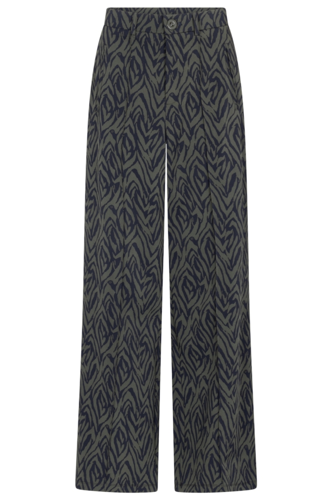 Zoso bruine dames broek | Vooraanzicht