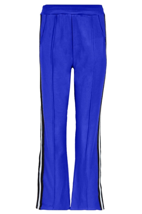 FOS Amsterdam blauwe dames broek | Vooraanzicht