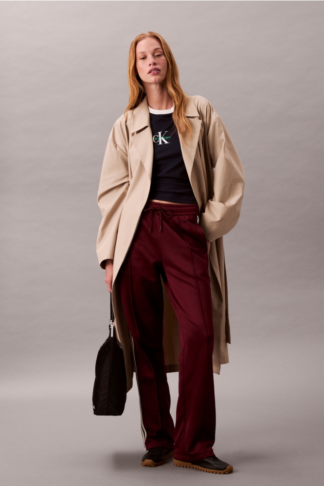 Calvin Klein bordeaux dames broek | Model
