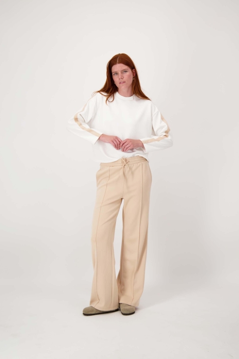 Zusss beige dames broek | Model