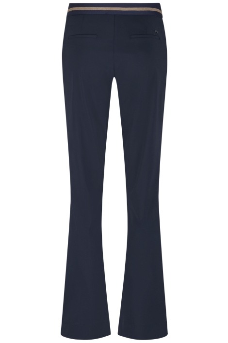 Lady Day blauwe dames broek | Achteraanzicht