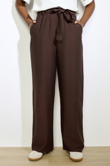 LolaLiza Broek P MOCHA 06601027 3720 Brown Dark Choc