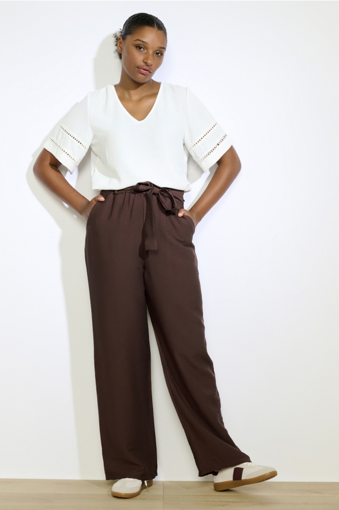 LolaLiza bruine dames broek | Model