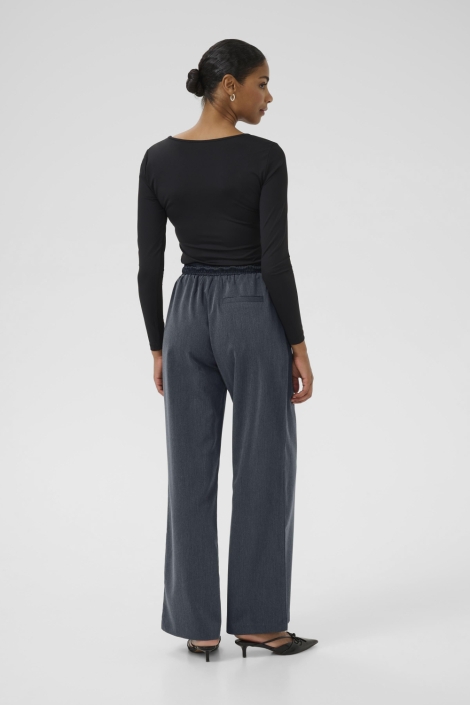 Kaffe grijze dames broek | Model