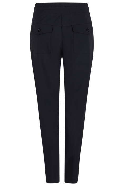 Zoso zwarte dames broek | Achteraanzicht