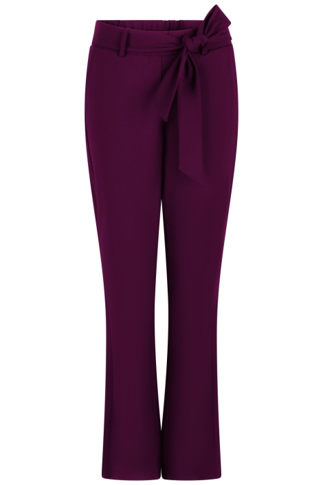 Zoso bordeaux dames broek | Vooraanzicht