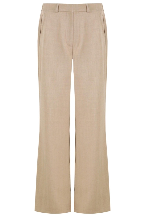 C&S The Label camel dames broek | Vooraanzicht