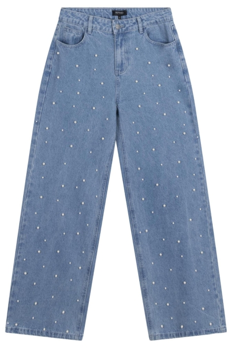 Refined Department blauwe dames jeans | Vooraanzicht