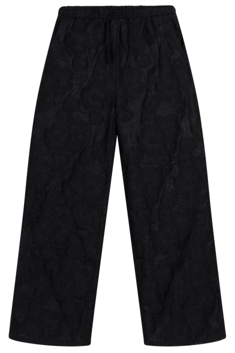 Refined Department zwarte dames broek | Vooraanzicht
