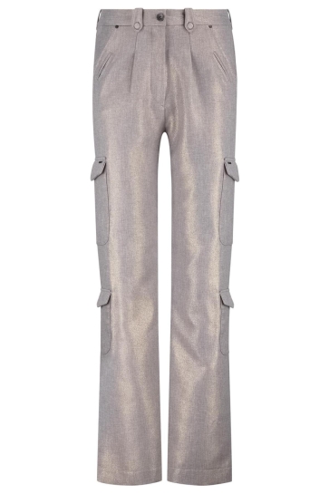 Zip73 Broek CARGO WIDE LEG 235 01 730 730 SPARKLING GREY