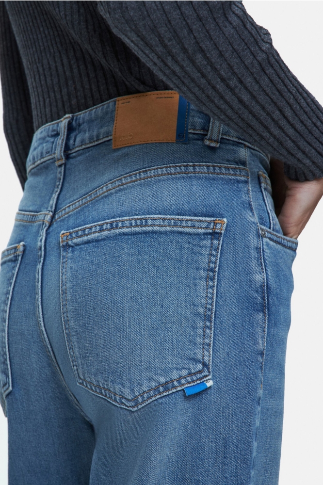 LTB blauwe dames jeans | Close up