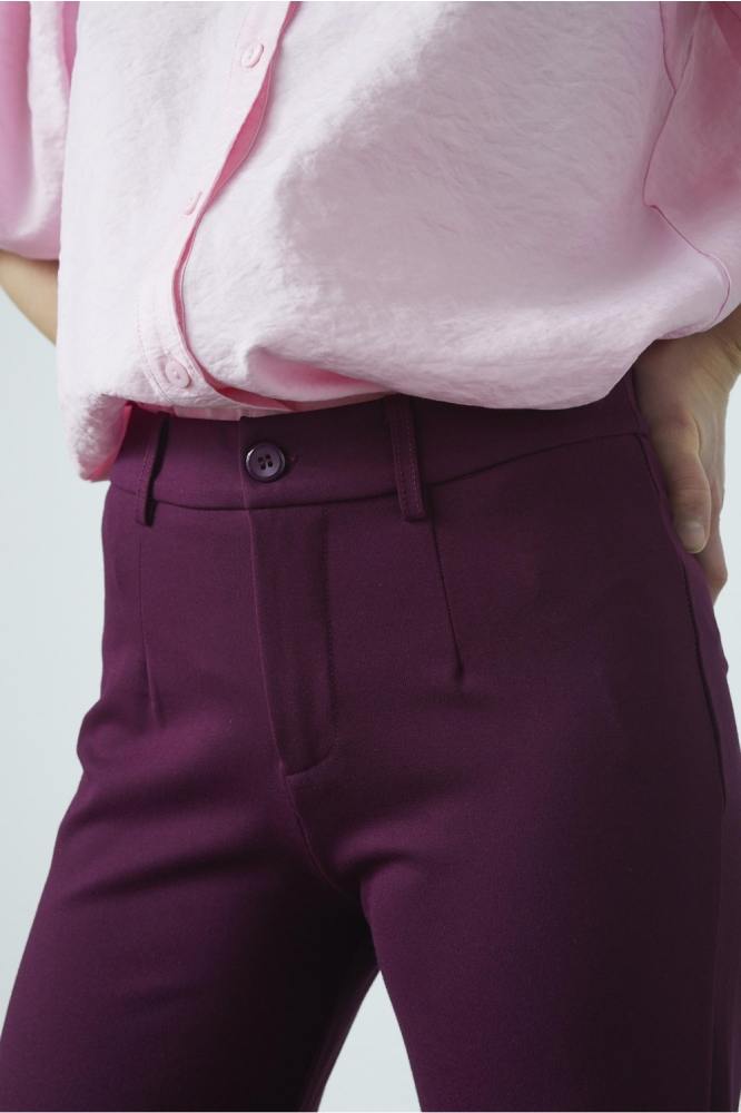 SisterS point bordeaux dames broek | Close up