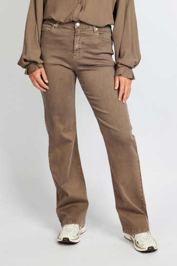 C&S The Label Jeans NAOMI BROEK 25WNC04 004 BRONZE