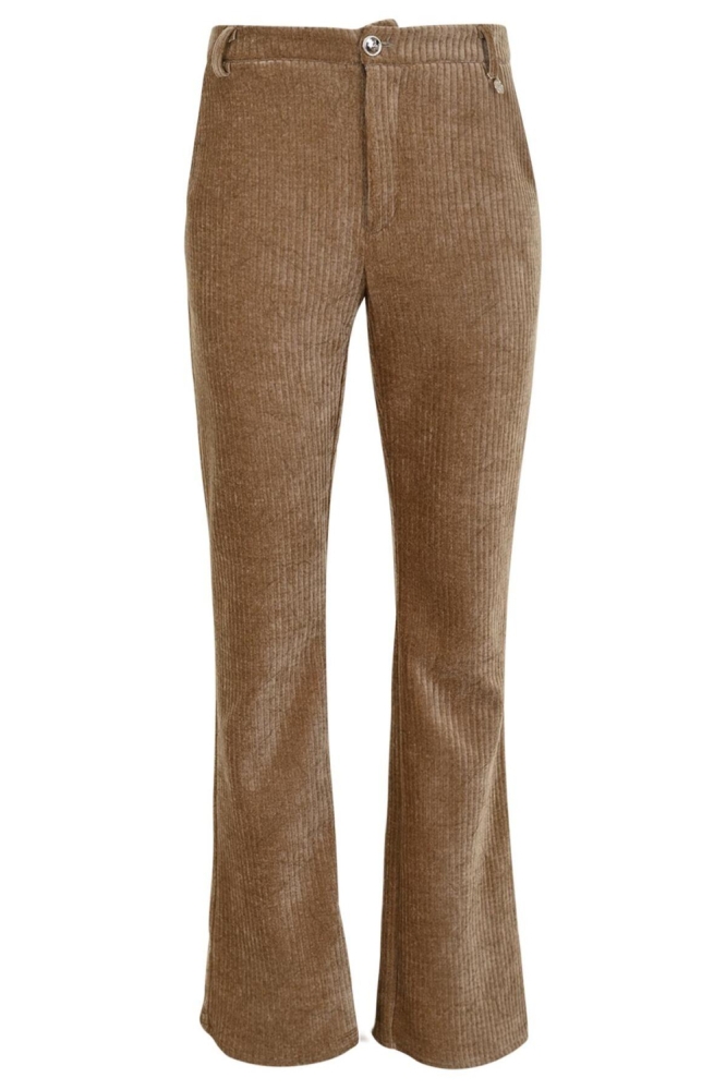 Maicazz camel dames broek | Vooraanzicht
