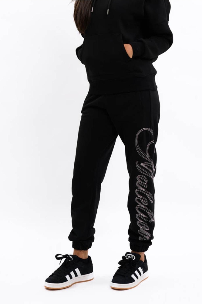 Malelions zwarte dames broek | Model vooraanzicht