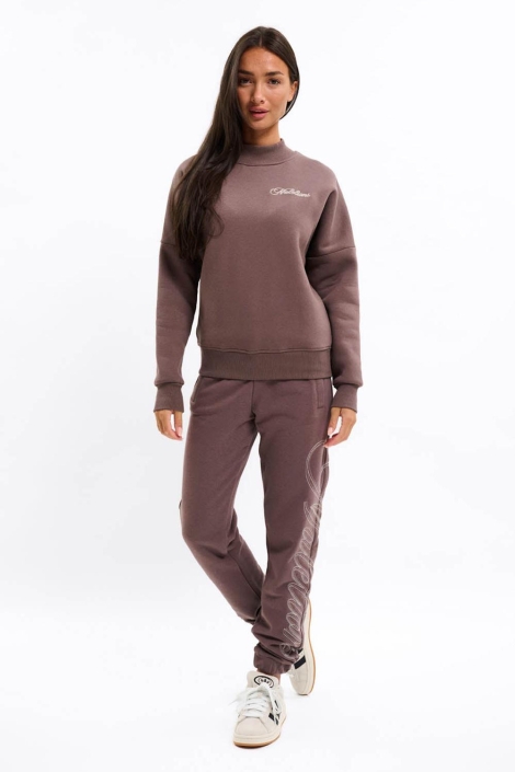 Malelions bruine dames broek | Model
