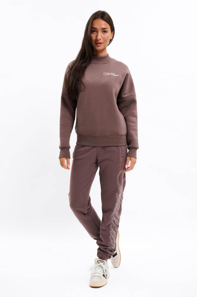 Malelions bruine dames broek | Model