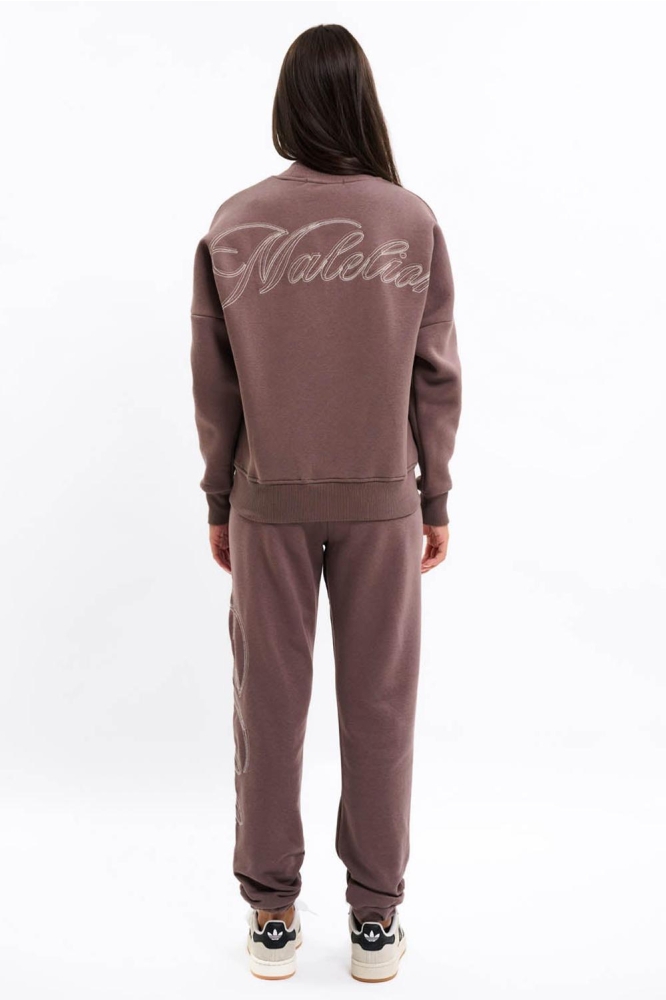 Malelions bruine dames broek | Model