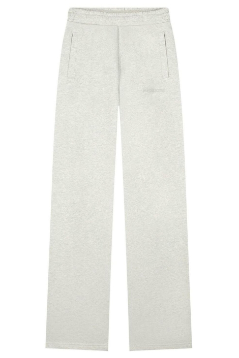 Malelions grijze dames broek | Vooraanzicht