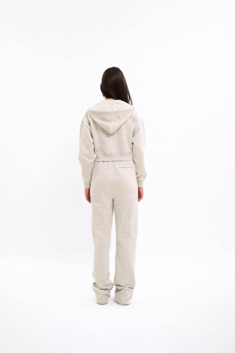 Malelions grijze dames broek | Model