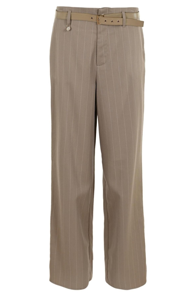 Zizo camel dames broek | Vooraanzicht
