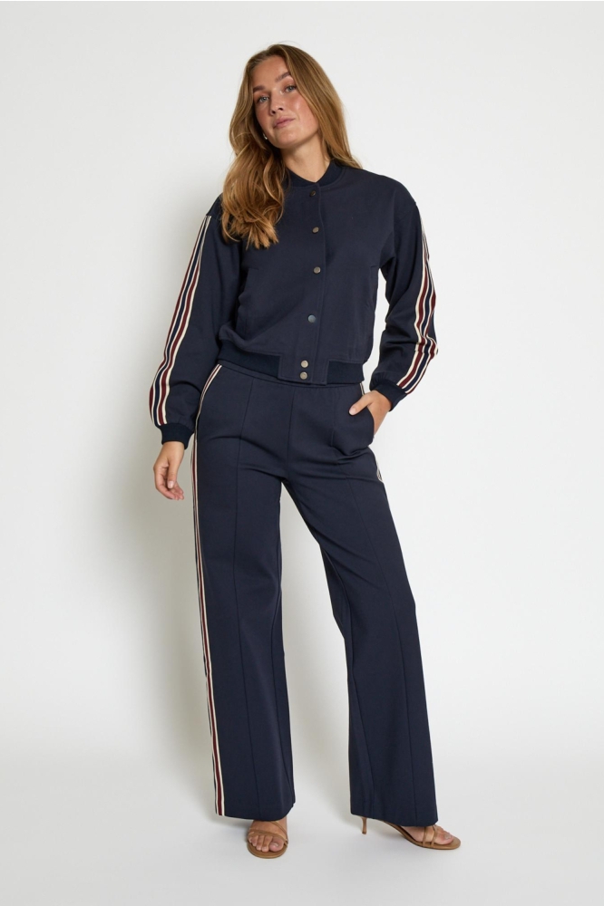 Minus blauwe dames broek | Model
