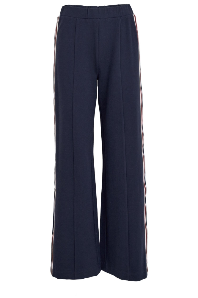 Minus blauwe dames broek | Vooraanzicht