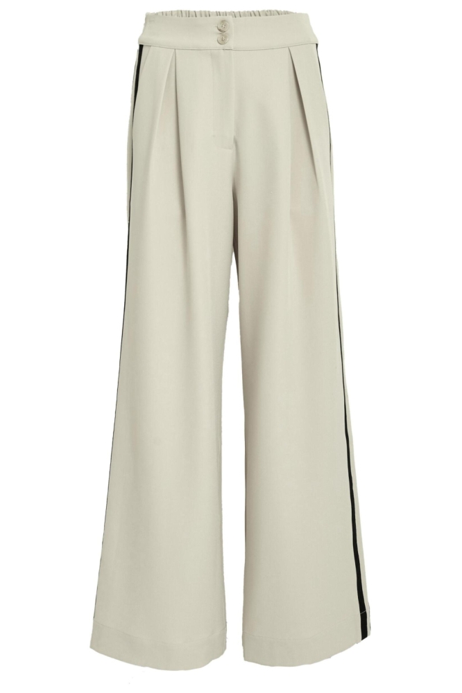 Minus ecru dames broek | Vooraanzicht