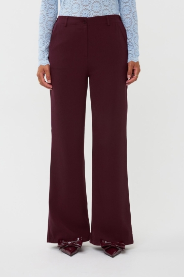 Ydence Broek PANTS SOLANGE FS2504 147 BURGUNDY