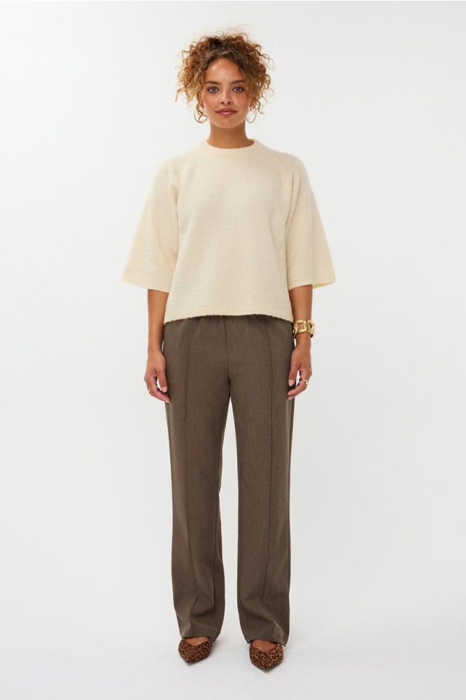 Ydence bruine dames broek | 