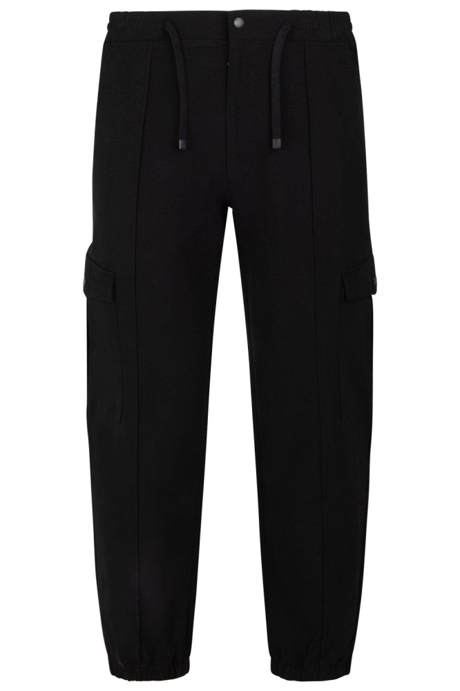 Cruyff zwarte heren broek | Vooraanzicht
