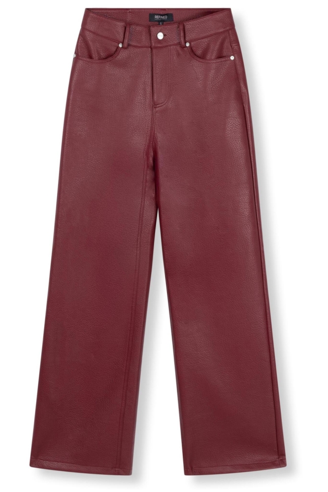 Refined Department bordeaux dames broek | Unique Selling Point