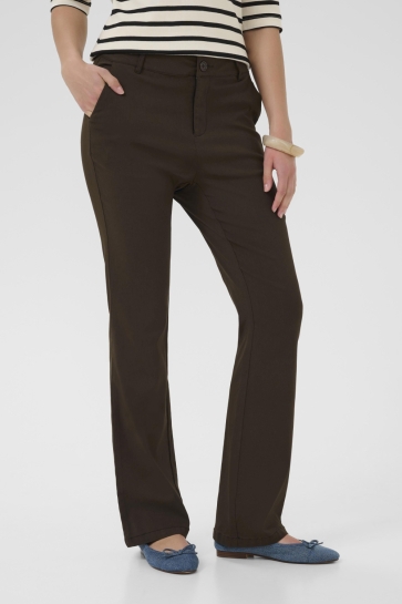 Culture Broek CUBENGHTA LONG FLARE PANTS 50111361 190712 DEMITASSE